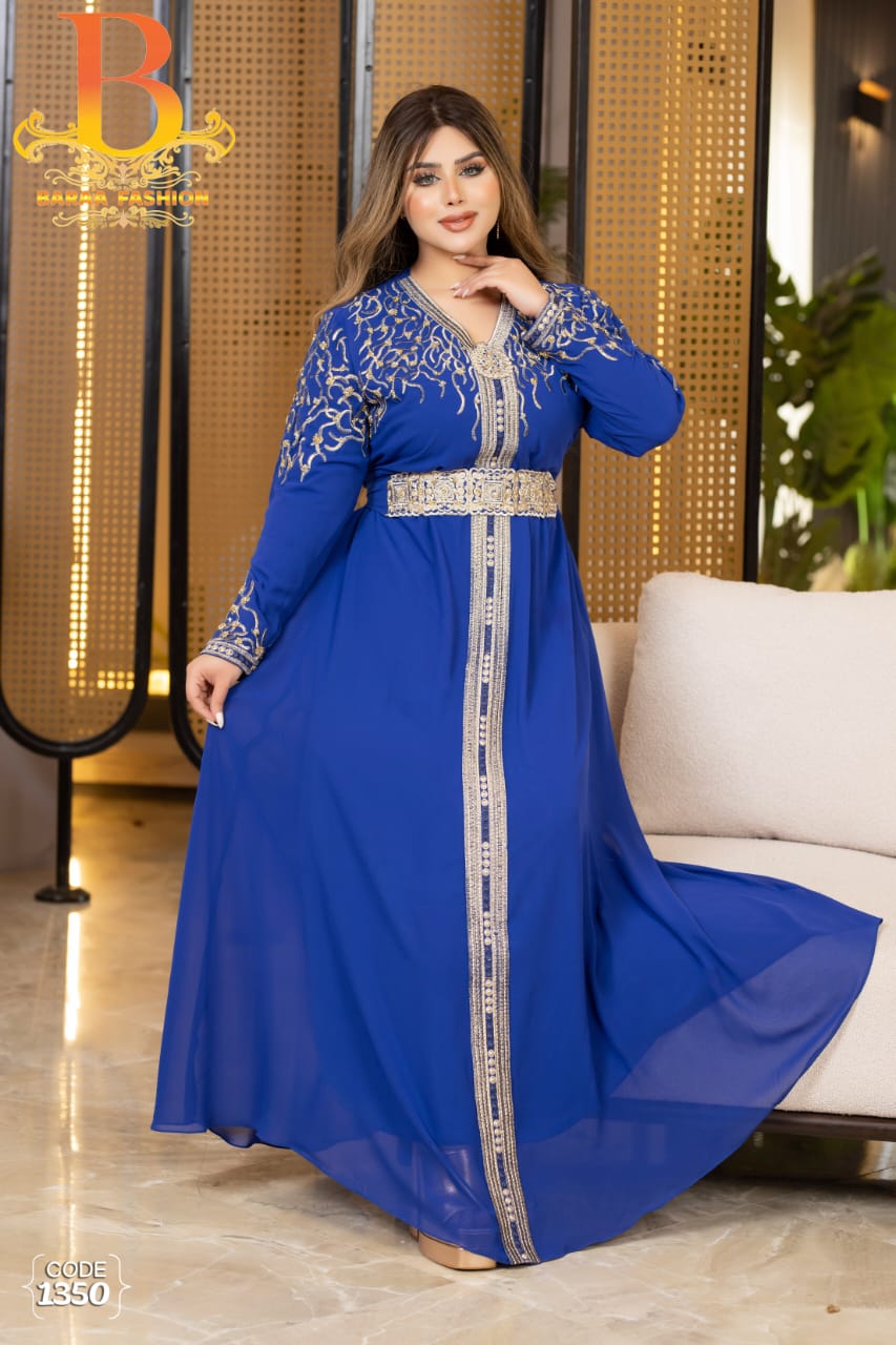 blue dress